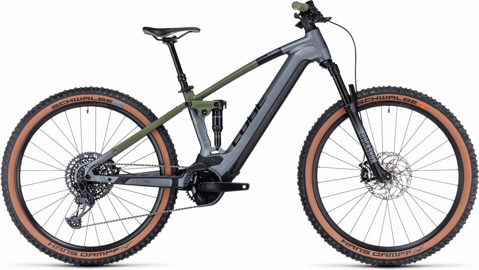 Cube Stereo Hybrid 120 TM 750 Wh E-Bike Fully flashgrey´n´olive