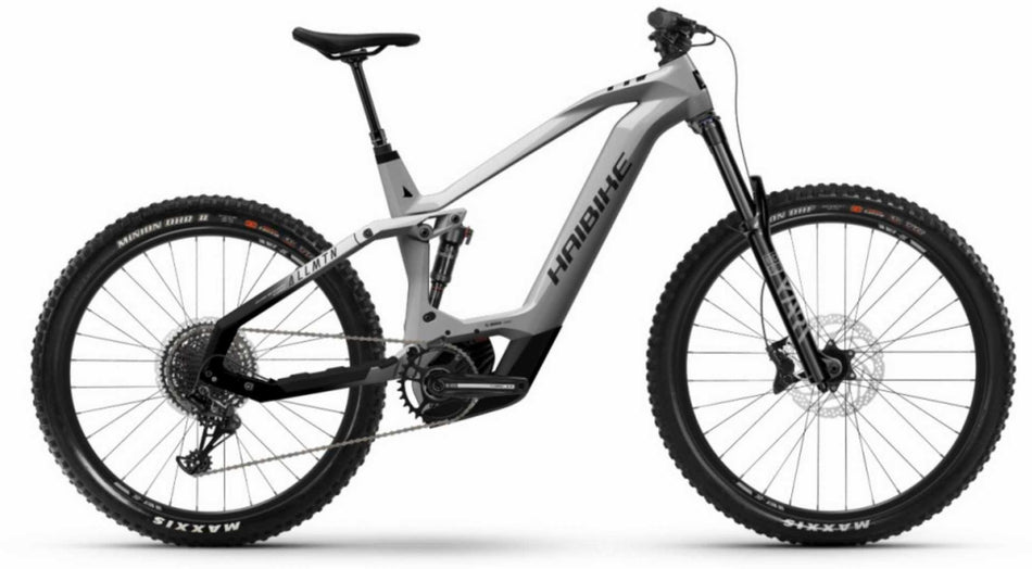 Haibike AllMtn CF 9 750 Wh E-Bike Fully 29"/27,5" gloss grey black