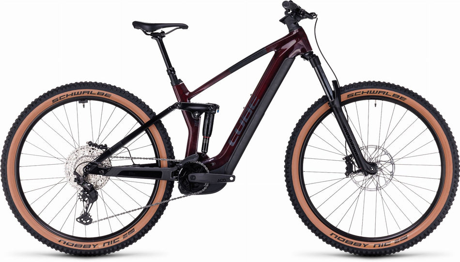 Cube Stereo Hybrid 140 HPC Race 750 Wh E-Bike Fully liquidred´n´black