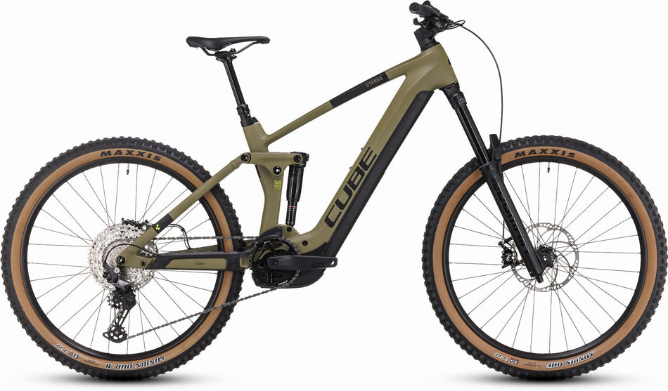 Cube Stereo Hybrid 160 HPC Race 750 Wh E-Bike Fully 27,5" olive´n´green