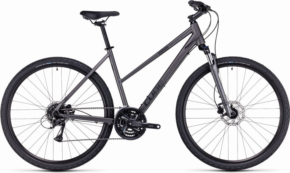 Cube Nature Crossrad Trapeze 28" graphite´n´black