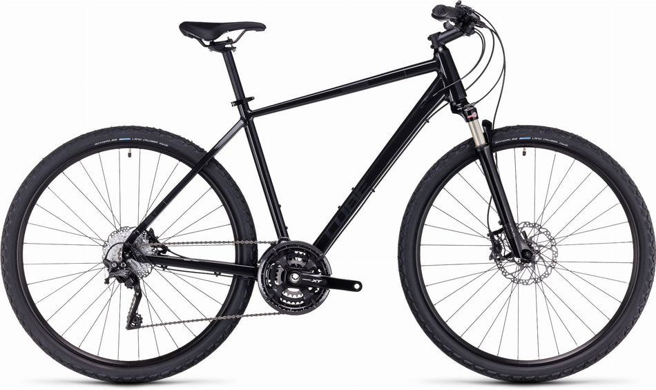 Cube Nature SLX Crossrad Diamant 28" grey´n´black