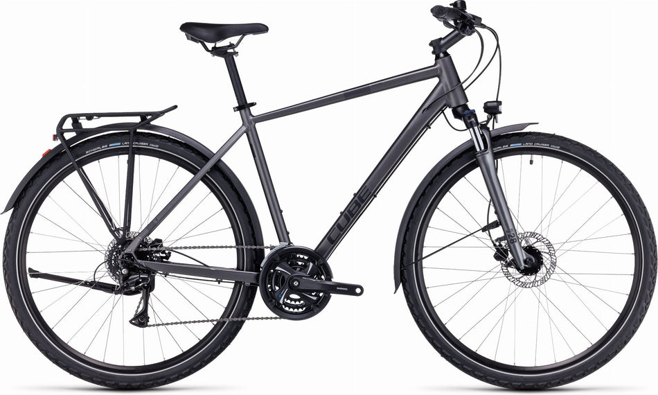 Cube Nature Allroad Trekkingrad Diamant 28" graphite´n´black