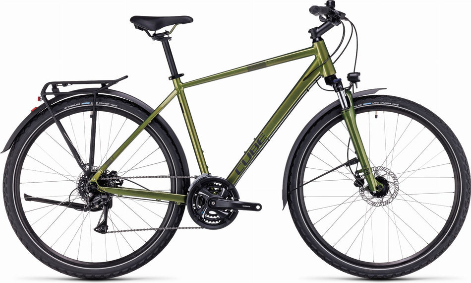 Cube Nature Allroad Trekkingrad Diamant 28" shinymoss´n´black