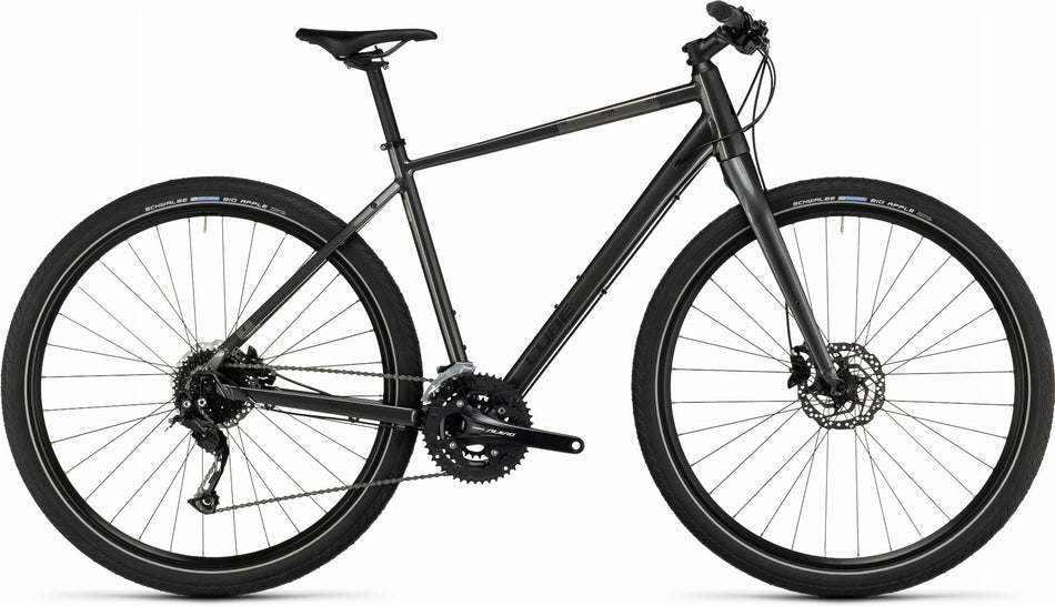 Cube Hyde Cityrad Diamant 28" graphite´n´black