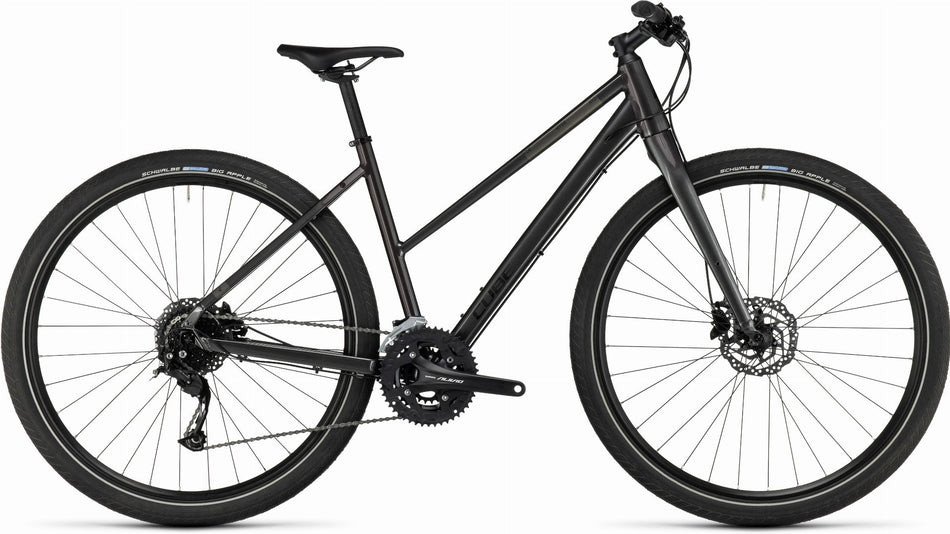 Cube Hyde Cityrad Trapeze 28" graphite´n´black