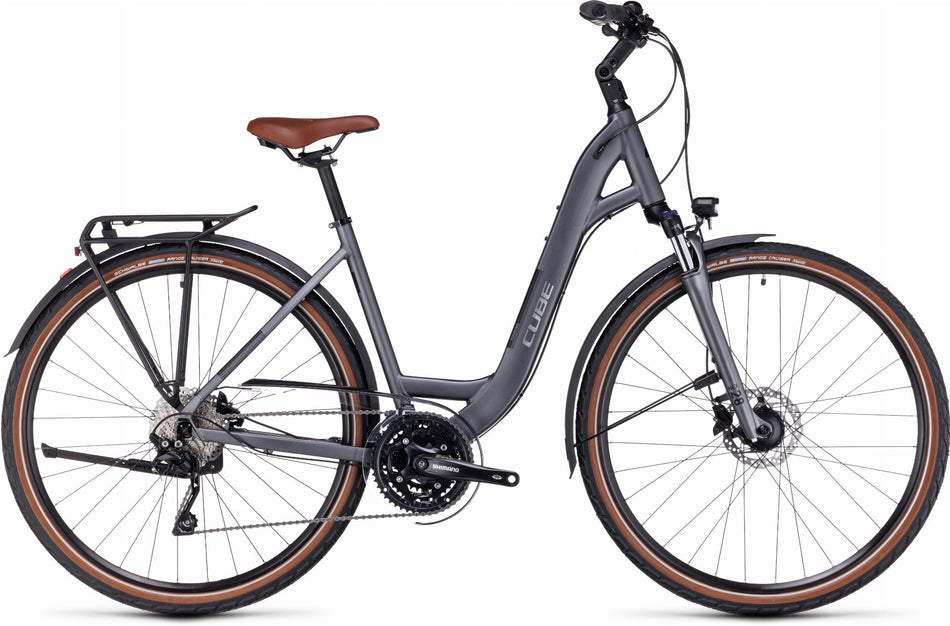 Cube Touring EXC Trekkingrad Easy Entry 28" grey´n´metal