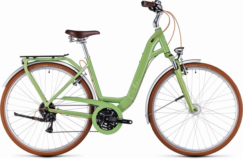 Cube Ella Ride Cityrad Easy Entry 28" green´n´green