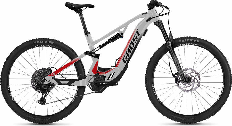 Ghost Hybride ASX Base 130 625 Wh E-Bike 29"/27,5+" silver/black