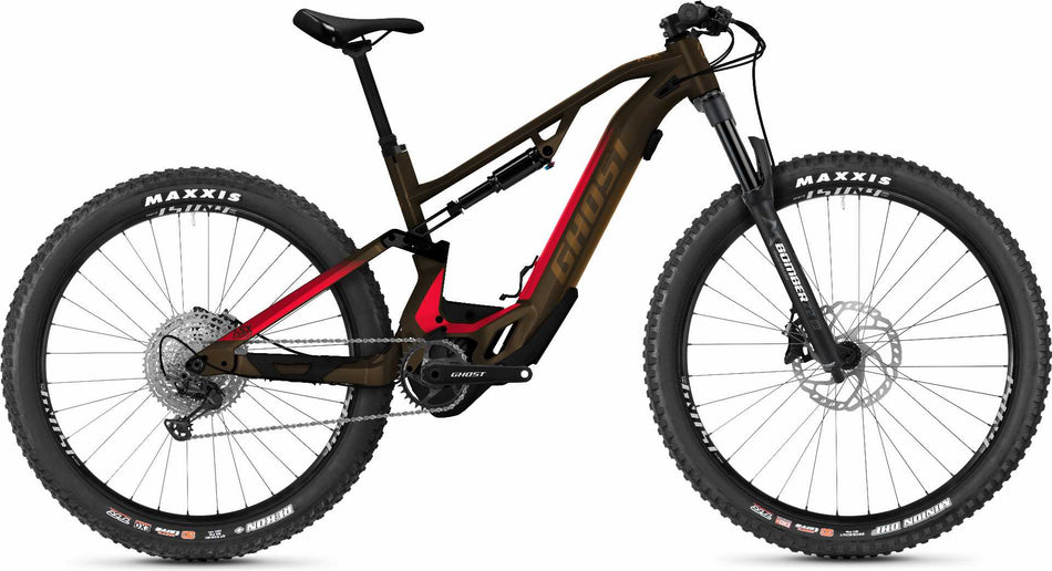 Ghost Hybride ASX Essential 130 625 Wh E-Bike 29"/27,5+" chocolate/riot red