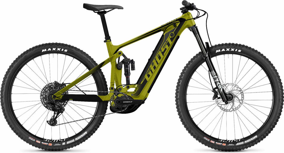 Ghost E-Riot Trail CF Advanced 625 Wh E-Bike 27,5" kiwi/black S