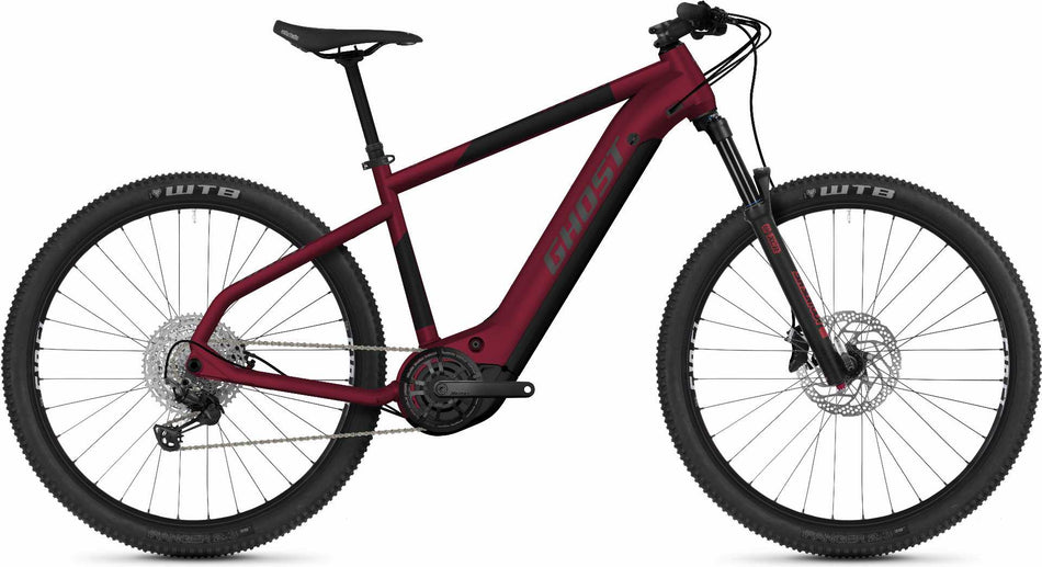 Ghost E-Teru Advanced 630 Wh E-Bike Herren 27,5" cherry/black