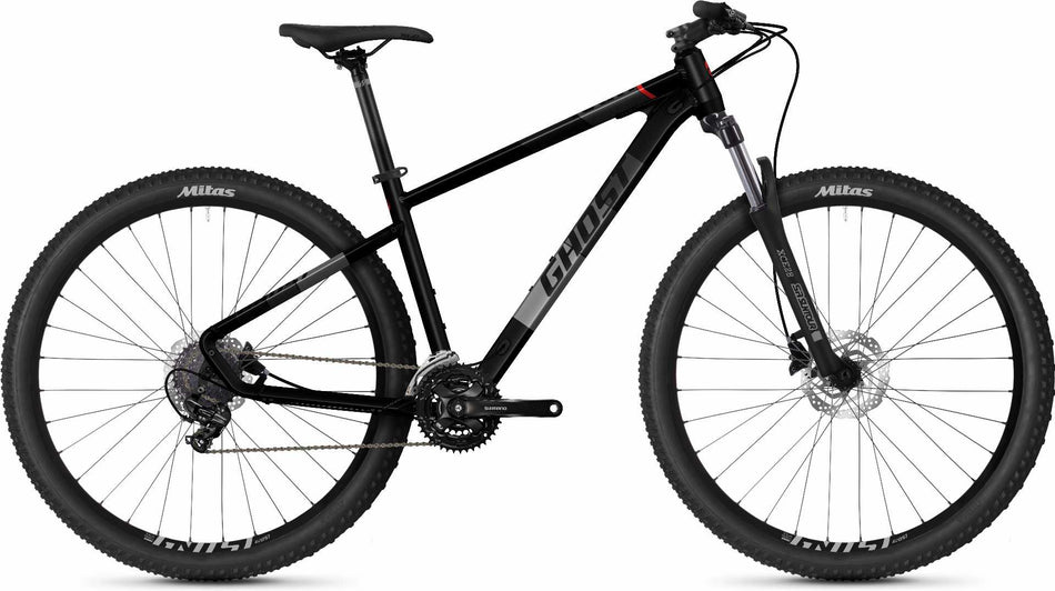 Ghost Kato Base MTB-Hardtail 27,5" black/dark silver