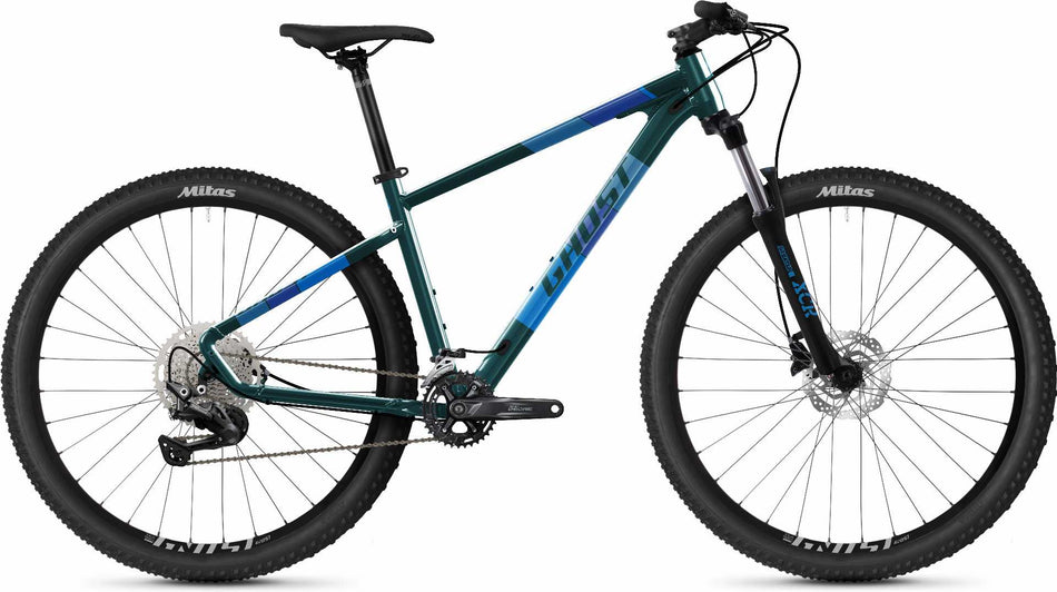 Ghost Kato Advanced MTB-Hardtail 27,5" green/blue