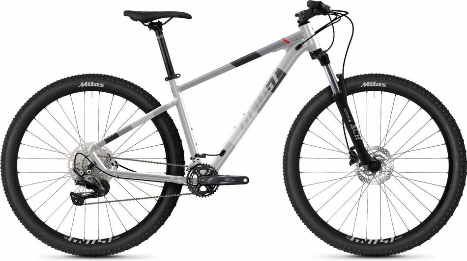 Ghost Kato Advanced MTB-Hardtail 27,5" silver/grey/orange