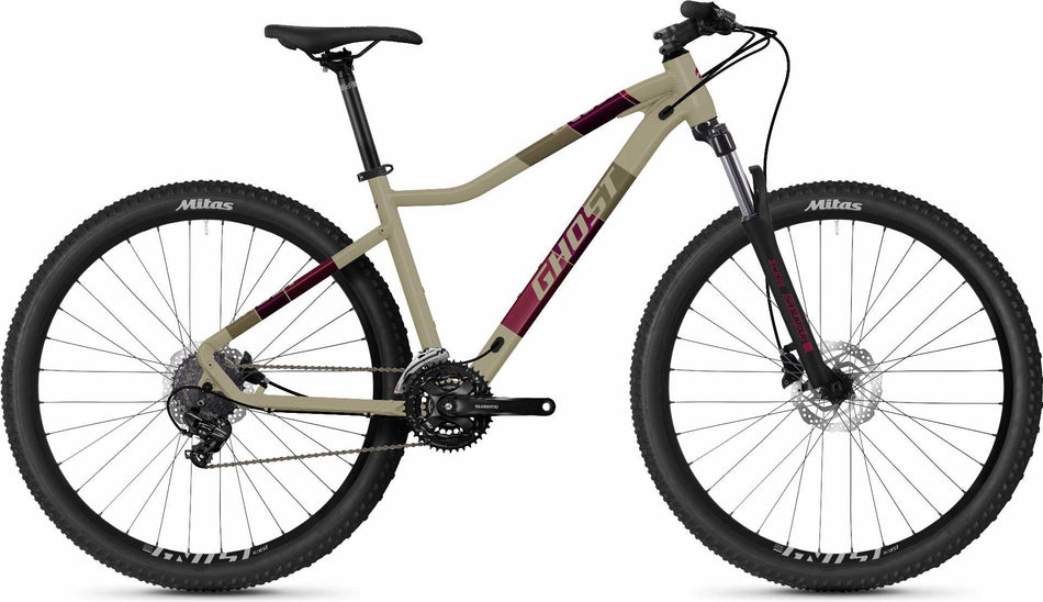 Ghost Lanao Base MTB-Hardtail 27,5" dust /black berry