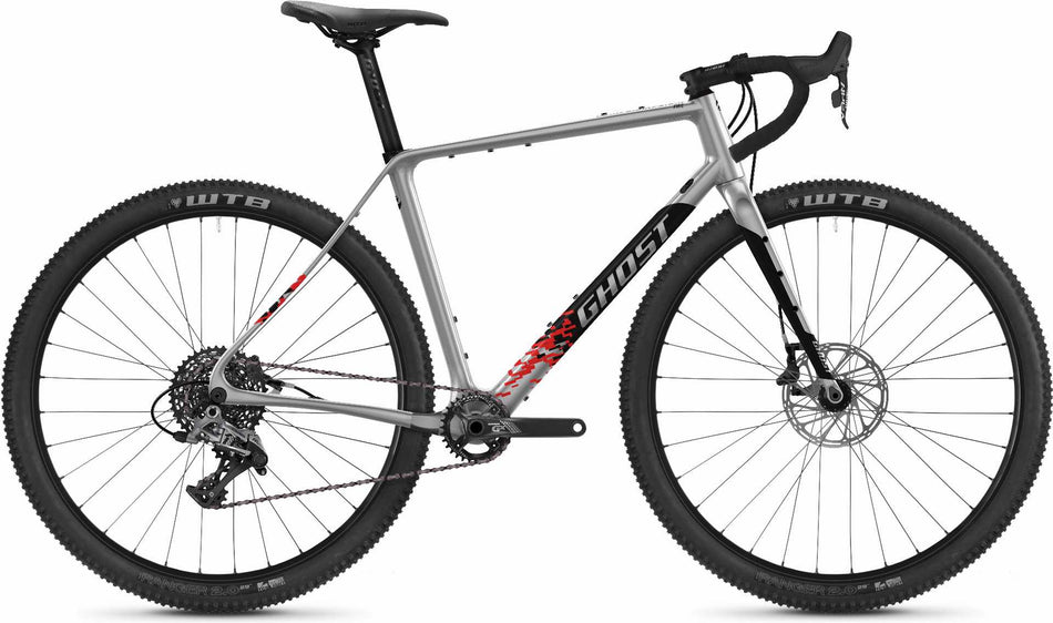 Ghost Road Rage Fire Advanced Rennrad 29" silver/black