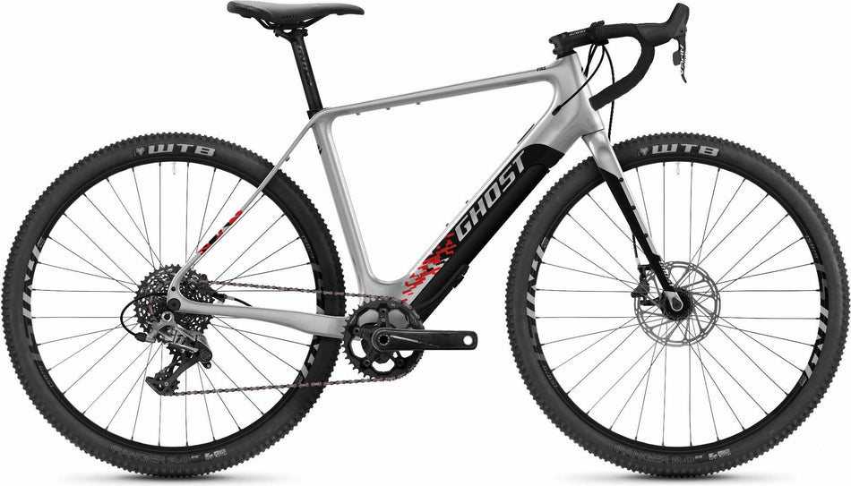 Ghost E-Road Rage Fire F 252 Wh E-Bike Herren 29" warm grey pearl/matt black