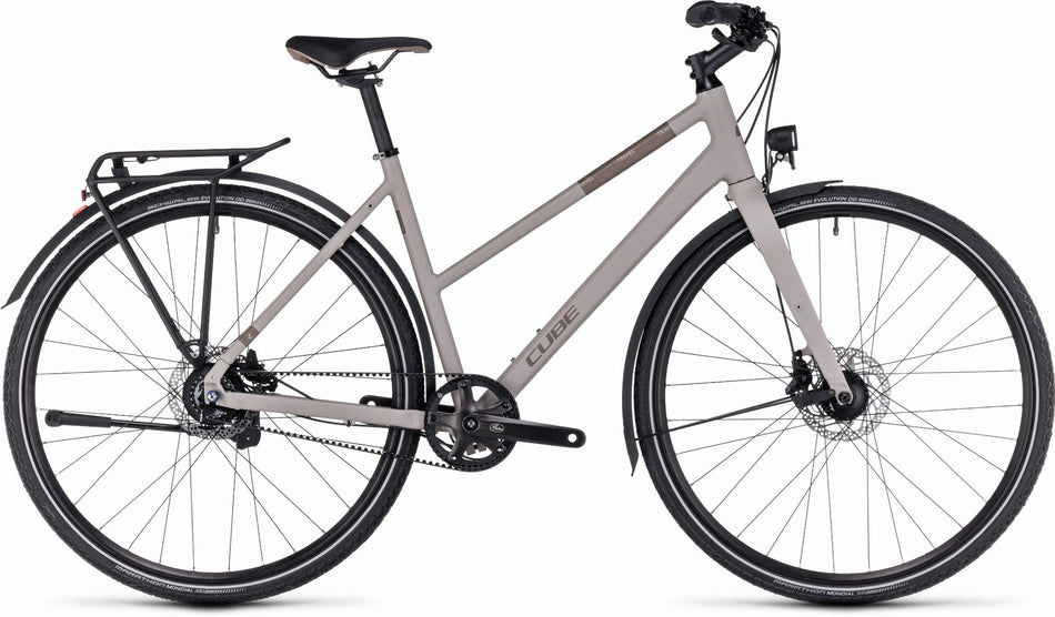 Cube Travel EXC Trekkingrad Trapeze 28" oatgrey´n´taupe