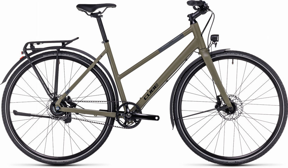 Cube Travel SLX Trekkingrad Trapeze 28" olive´n´black