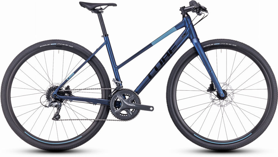 Cube Nulane Fitnessbike Trapeze 28" velvetblue´n´black
