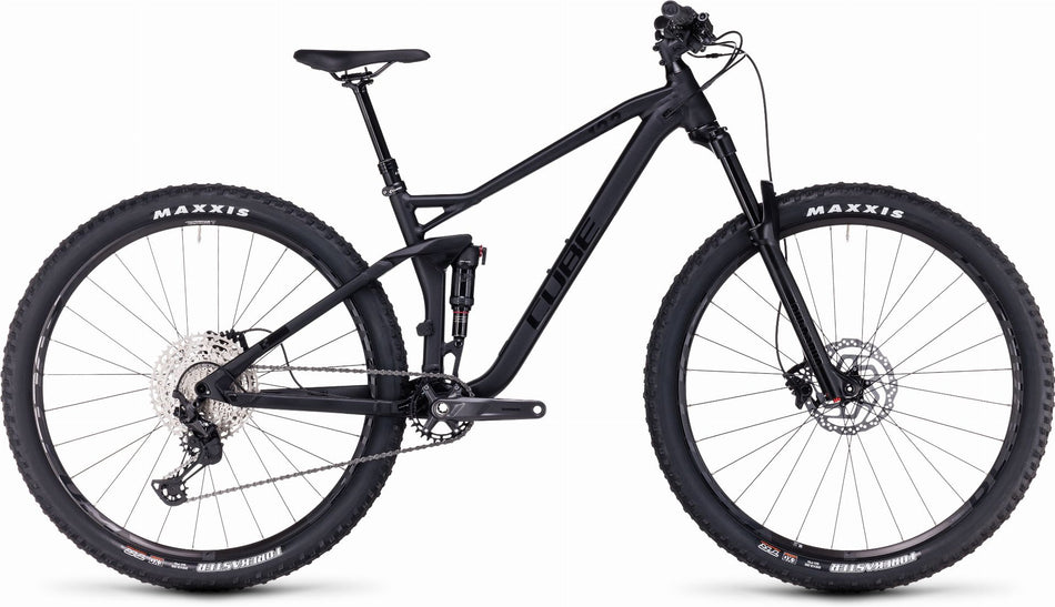 Cube Stereo One22 Race MTB-Fully black anodized