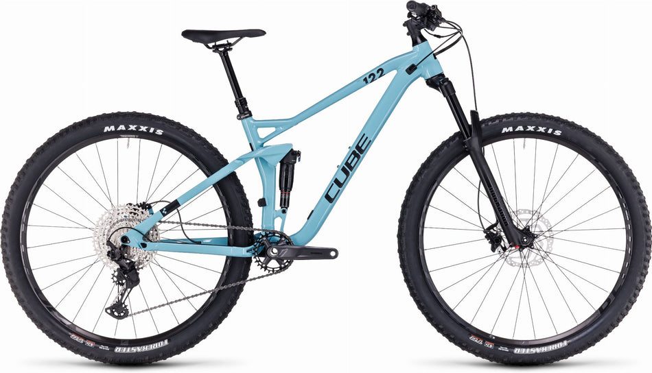 Cube Stereo One22 Race MTB-Fully mayablue´n´black
