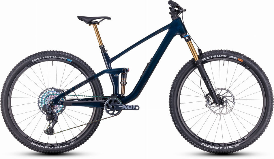 Cube Stereo One44 C:68X SLT MTB-Fully 29" liquidblue´n´black
