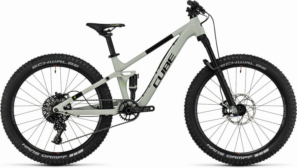 Cube Stereo 240 Pro Kinderrad MTB-Fully 24" grey´n´green