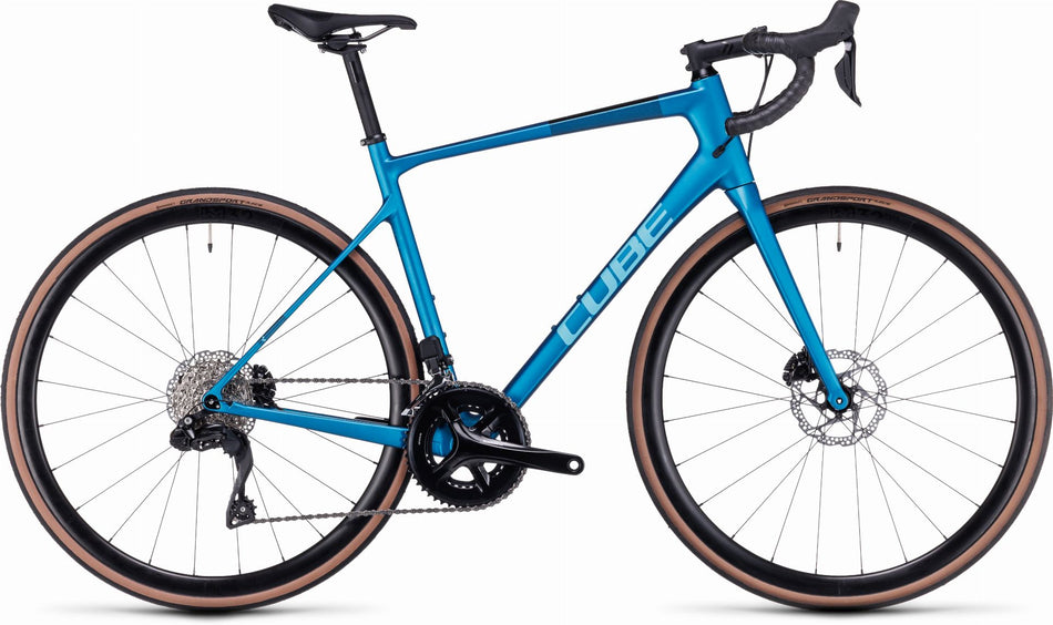 Cube Attain GTC SLX Rennrad Diamant 28" frozenteal´n´black