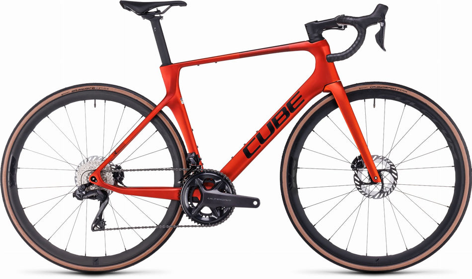 Cube Agree C:62 Race Rennrad Diamant 28" fireorange´n´black