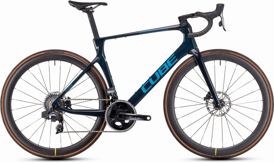 Cube Agree C:62 SLX Rennrad Diamant 28" liquidblue´n´blue