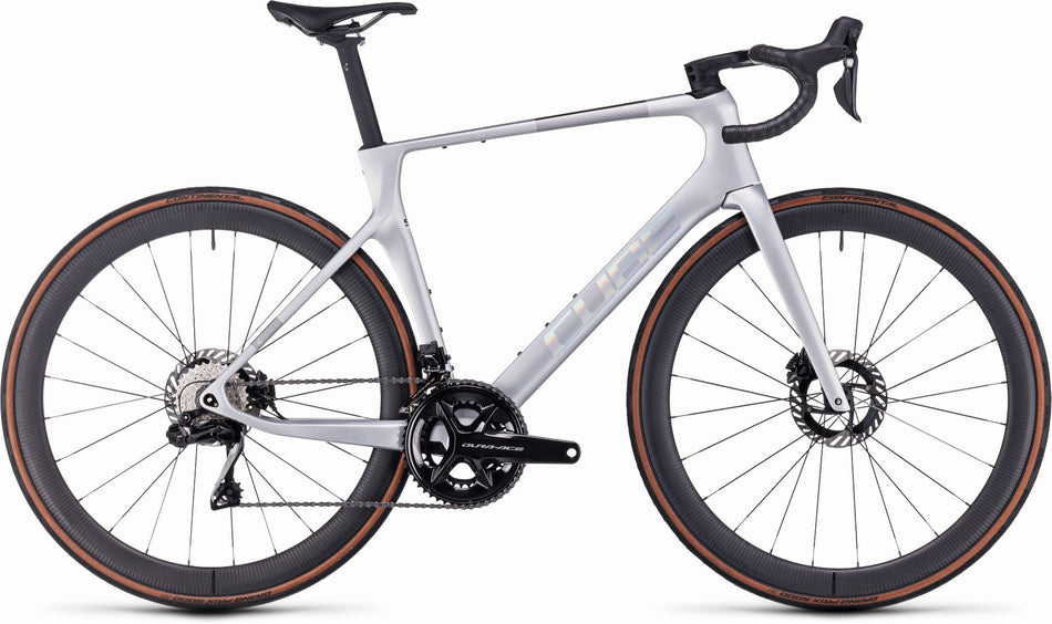 Cube Agree C:62 SLT Rennrad Diamant 28" silver´n´black