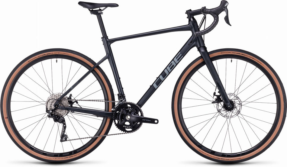Cube Nuroad Pro Gravelbike Diamant 28" metalblack´n´grey