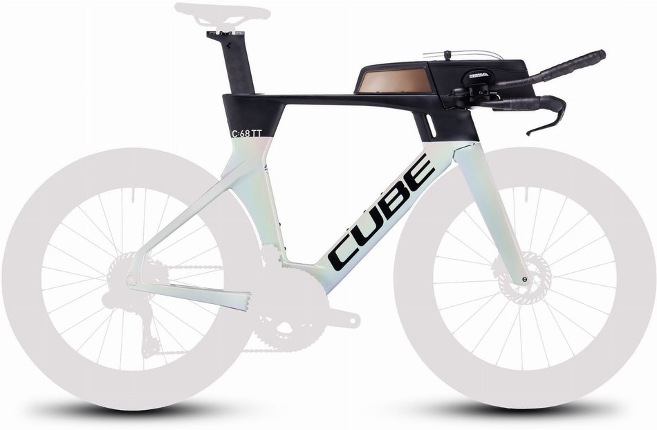 Cube Aerium C:68 TT Rahmenset High Diamant 28" prismagrey´n´carbon