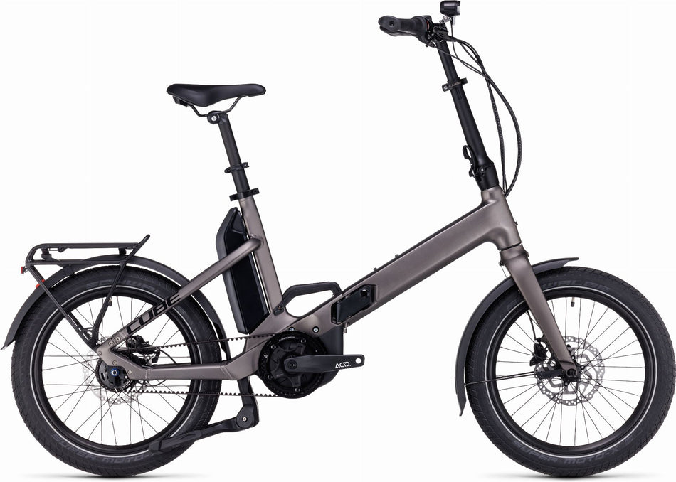 Cube Fold Hybrid 500 Wh E-Bike Kompakt 20" teak´n´black one size