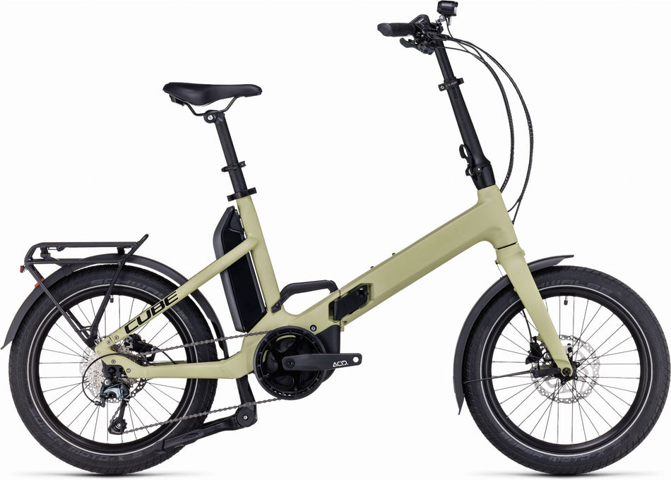 Cube Fold Sport Hybrid 500 Wh E-Bike 20" green´n´black one size