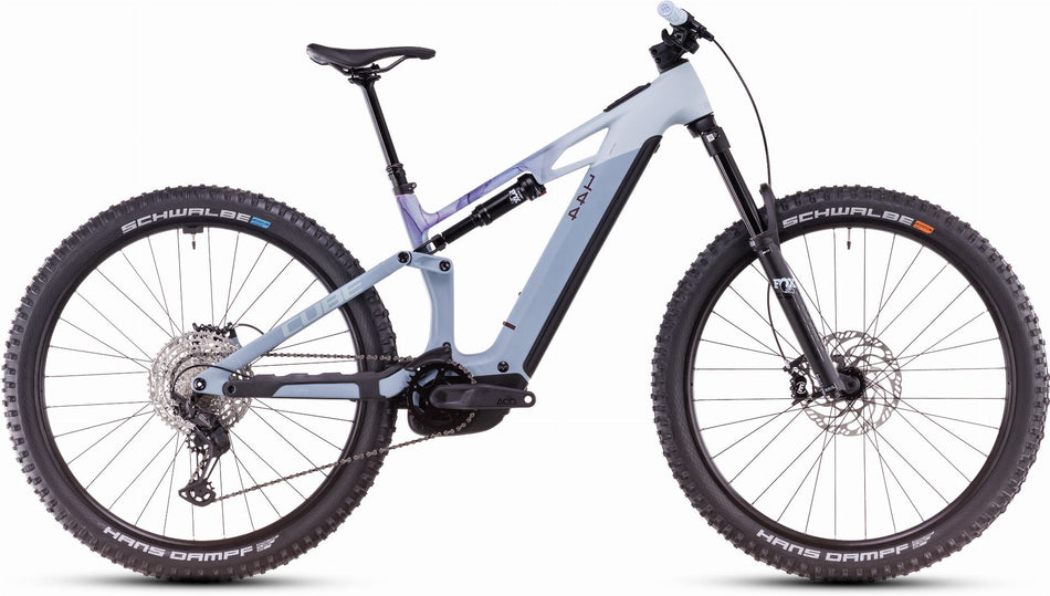 Cube Stereo Hybrid One44 HPC Race 800 Wh E-Bike Fully pigeonblue´n´art