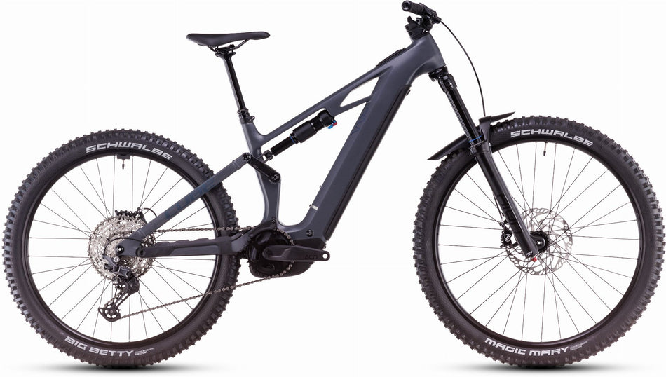 Cube Stereo Hybrid One77 HPC Race 800 Wh E-Bike Fully 29"/27,5" slapgrey´n´prism