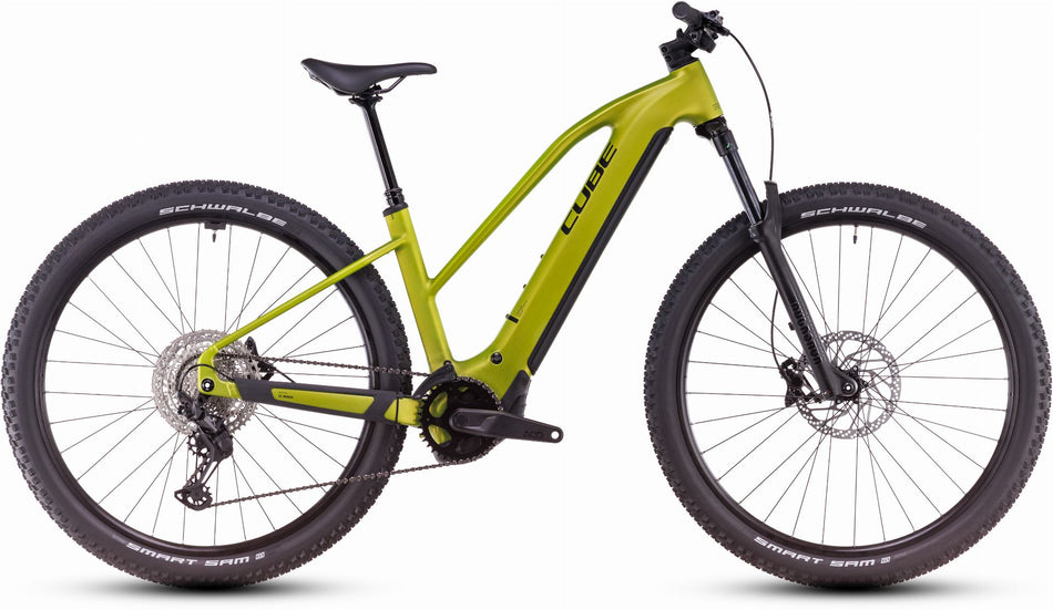 Cube Reaction Hybrid Race 800 Wh E-Bike Hardtail Trapeze lizard´n´black