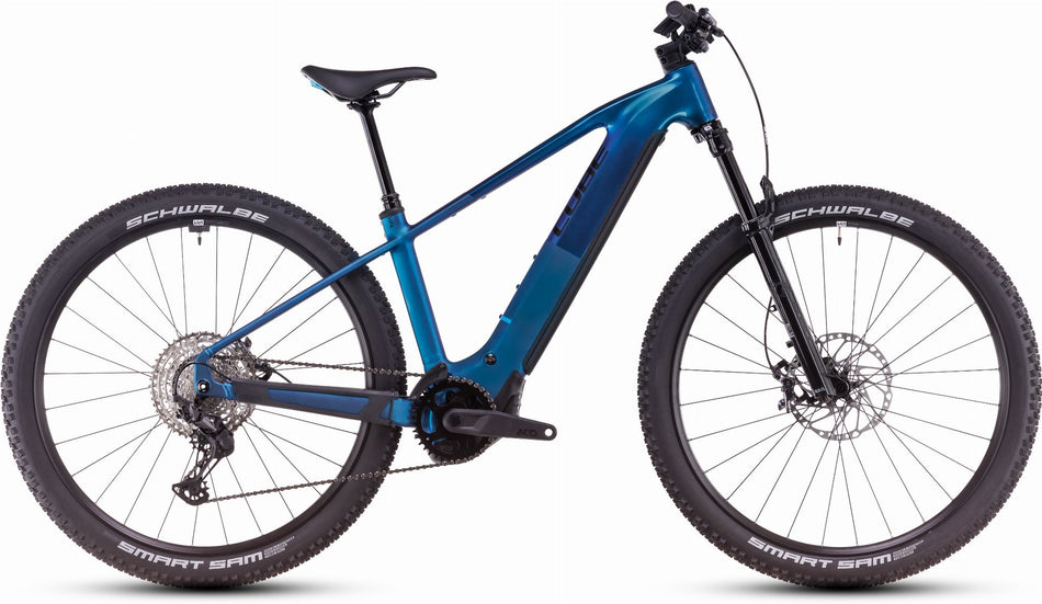 Cube Reaction Hybrid SLX 800 Wh E-Bike Hardtail Diamant nebula´n´blue