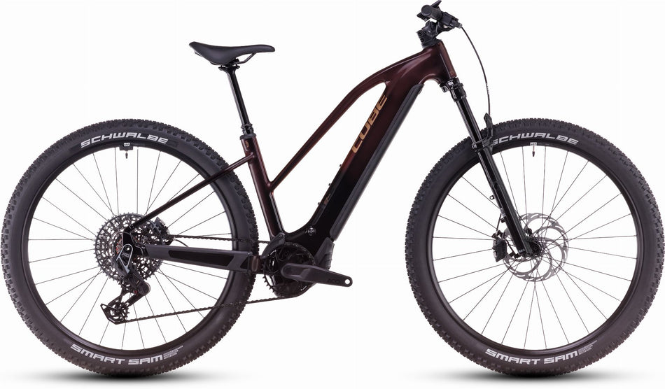 Cube Reaction Hybrid SLT 800 Wh E-Bike Hardtail Trapeze solareclipse´n´bronze