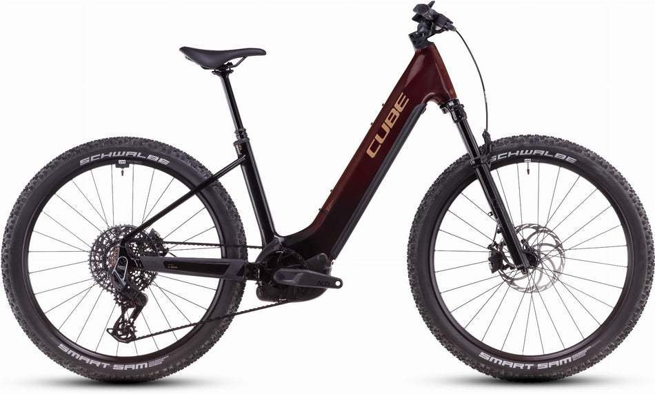 Cube Reaction Hybrid SLT 800 Wh E-Bike Hardtail Easy Entry 27,5" solareclipse´n´bronze