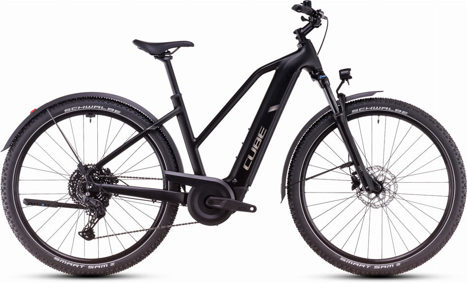 Cube Nuride Hybrid Pro Allroad 800 Wh E-Bike Trapeze 28" black´n´bronze