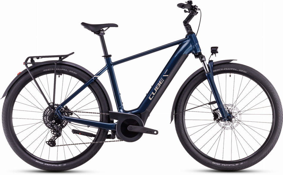 Cube Touring Hybrid One 625 Wh E-Bike Diamant 28" deepsea´n´chrome