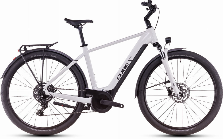 Cube Touring Hybrid One 500 Wh E-Bike Diamant 28" cotton´n´black