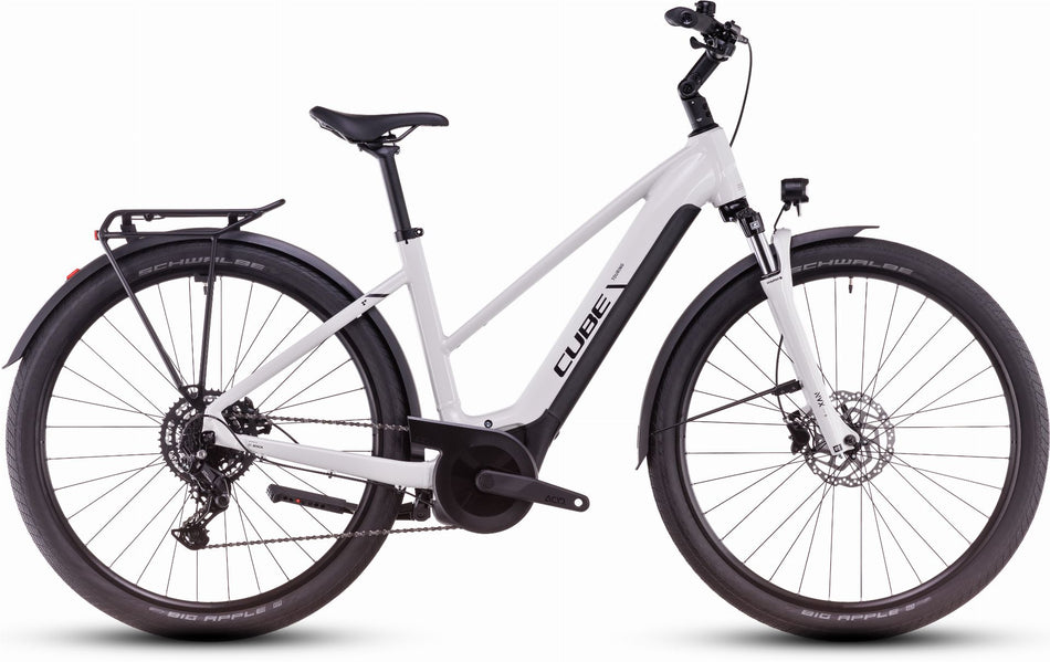 Cube Touring Hybrid One 625 Wh E-Bike Trapeze 28" cotton´n´black