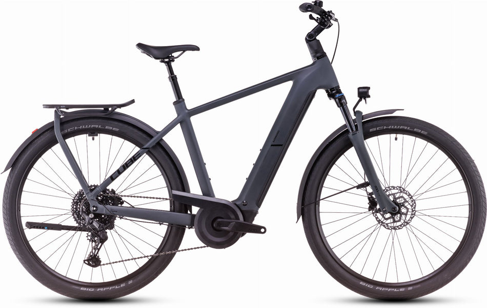 Cube Kathmandu Hybrid One 600 Wh E-Bike Diamant 28" shadowgrey´n´black
