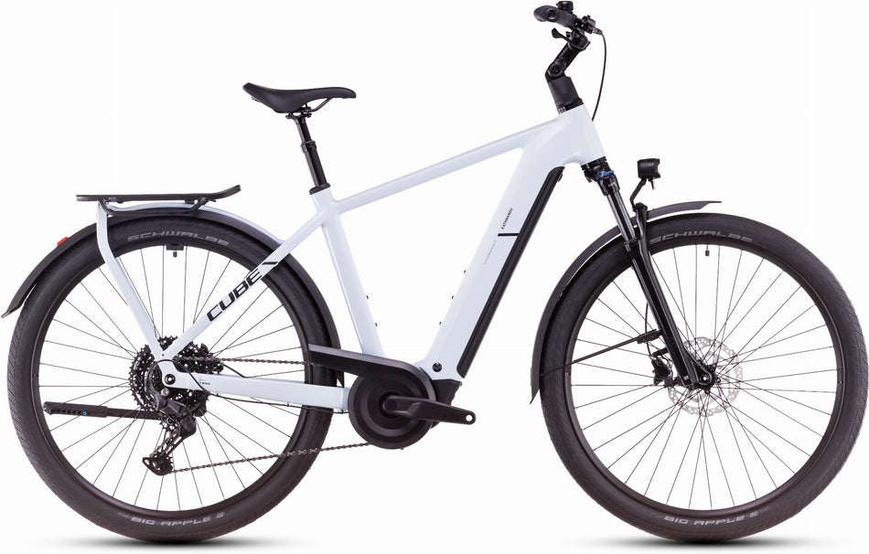 Cube Kathmandu Hybrid One 600 Wh E-Bike Diamant 28" polarwhite´n´black