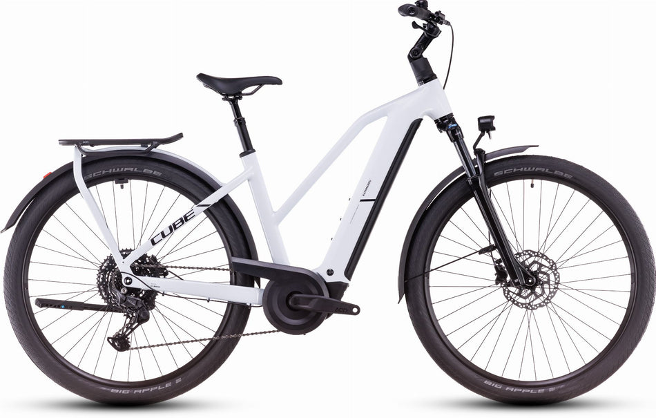 Cube Kathmandu Hybrid One 600 Wh E-Bike Trapeze 28" polarwhite´n´black